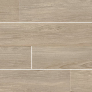 10x40 Braxton Saddle Wood-Look Matte Smooth Porcelain Tile