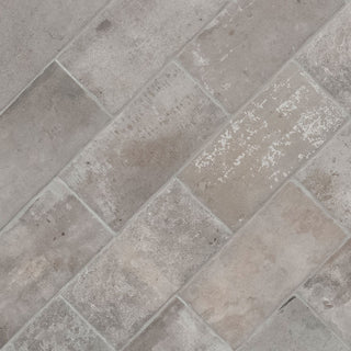 Dark Beige - 5x10 Brickstone Natural-Look Matte Textured Faux Stone Tile