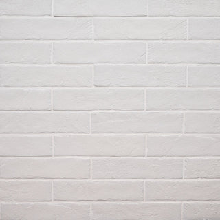 2x10 Brickstone Natural-Look Matte Rough Faux Brick Tile