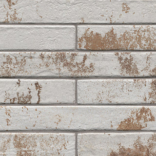 2x18 Brickstone Natural-Look Matte Textured Faux Brick Tile