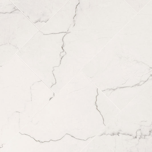 24x48 Brighton Marble-Look Matte Smooth Porcelain Tile