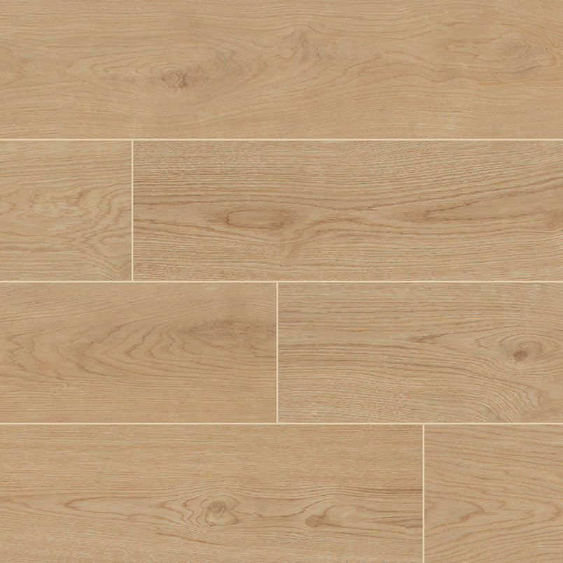 9x47 Cabana Wood-Look Matte Smooth Porcelain Tile