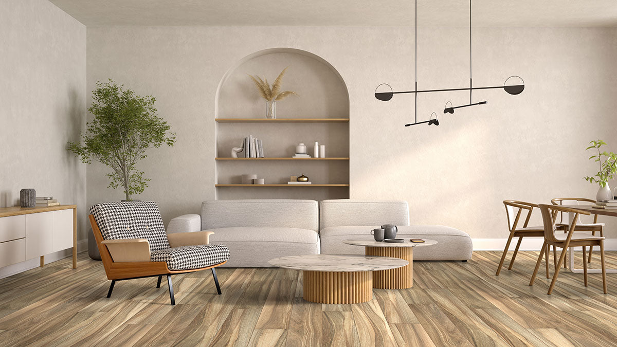 9x48 Aspenwood Wood-Look Matte Smooth Ceramic Tile