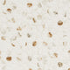12x12 Callacata Circle Penny Round Mosaic Marble-Look Matte Smooth Porcelain Tile