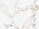 32x72 Calacatta Marble-Look Polished Smooth Porcelain Tile Slab