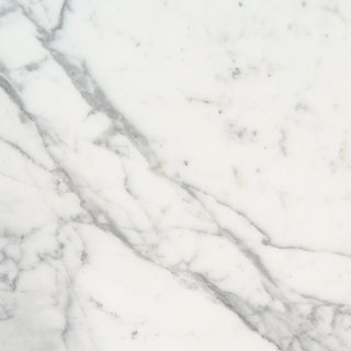 Soft Gray - 12x12 Calacatta Natural-Look Honed Smooth Marble Tile
