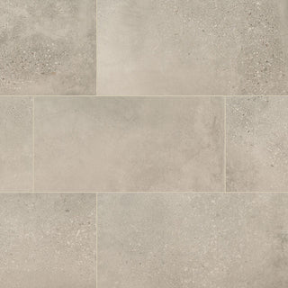 12x24 Calypso Concrete-Look Matte Textured Porcelain Tile