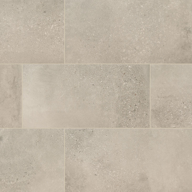 24x48 Calypso Concrete-Look Matte Textured Porcelain Tile