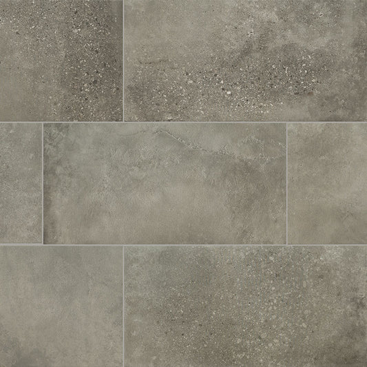 24x48 Calypso Concrete-Look Matte Textured Porcelain Tile