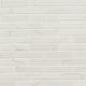 1x4 Carrara Mosaic Marble-Look Matte Brick Pattern Smooth Porcelain Tile