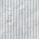 12x24 Carrara 3D-Geometric Ribbed Natural-Look Honed Smooth Marble Tile