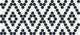 10x22 Keystones Circle Penny Round Diamond Mosaic Mixed-Color Matte Smooth Porcelain Tile