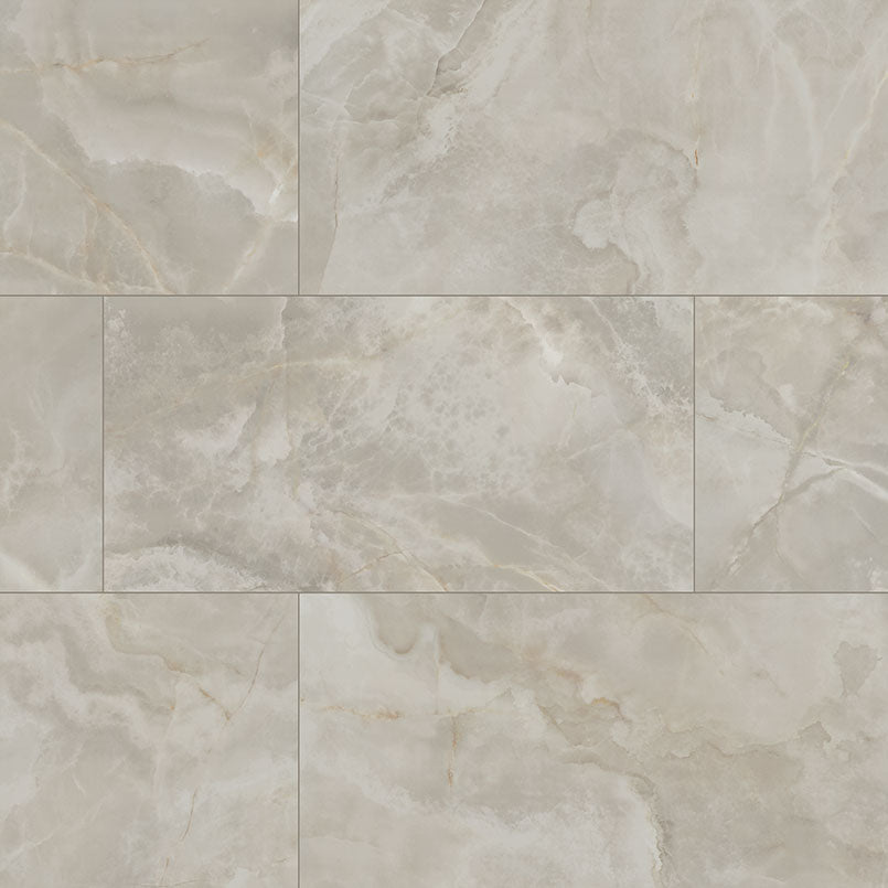 24x48 Alura Solid-Color Polished Smooth Porcelain Tile