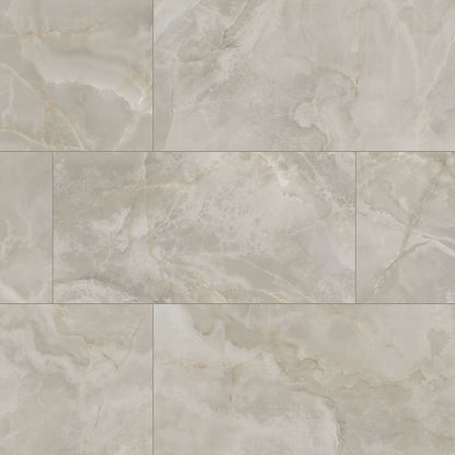 24x48 Alura Solid-Color Polished Smooth Porcelain Tile