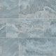 24x48 Biotite Storm Marble-Look Polished Smooth Porcelain Tile