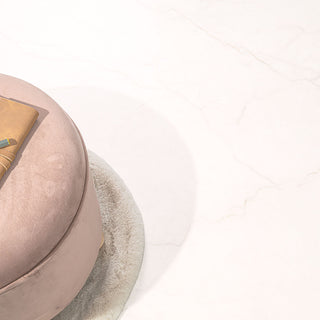 Soft Cream - 24x24 Brighton Marble-Look Matte Smooth Porcelain Tile