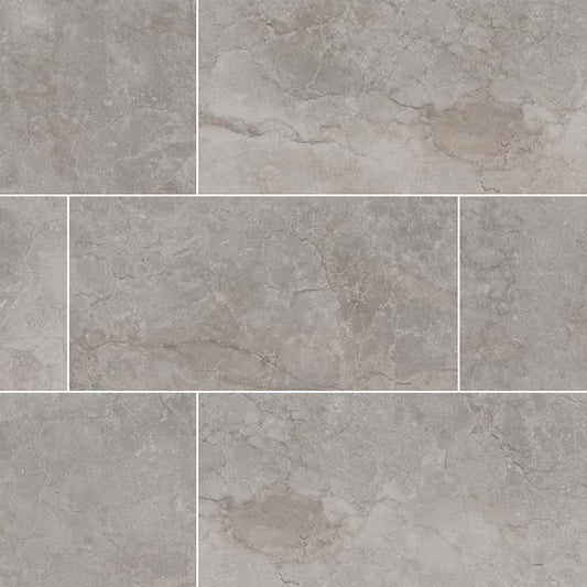 12x24 Ansello Stone-Look Matte Smooth Ceramic Tile