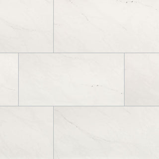 24x48 Aria Ice Stone-Look Polished Smooth Porcelain Tile