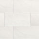24x48 Aria Ice Stone-Look Polished Smooth Porcelain Tile
