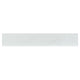3x18 Aria Ice Stone-Look Polished Smooth Porcelain Bullnose Tile