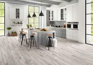 Platinum Gray - 6x36 Antoni Wood-Look Matte Textured Porcelain Tile