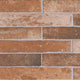 2x18 Brickstone Natural-Look Matte Textured Faux Brick Tile