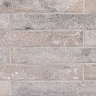 2x18 Brickstone Natural-Look Matte Textured Faux Brick Tile