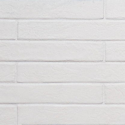 2x18 Brickstone Natural-Look Matte Textured Faux Brick Tile