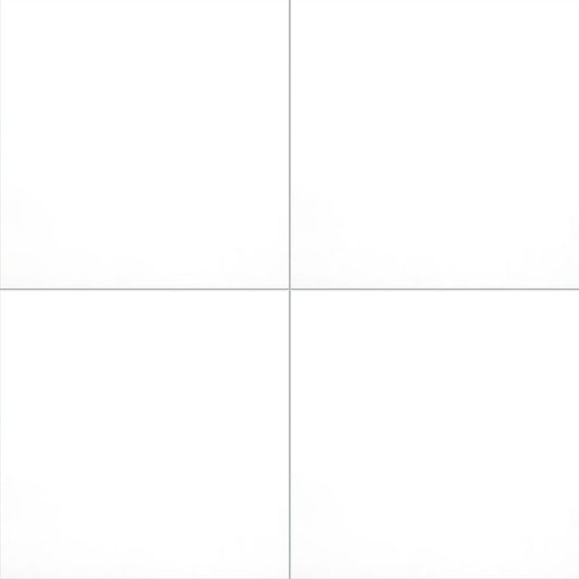 24x24 Domino Solid-Color Matte Smooth Porcelain Tile