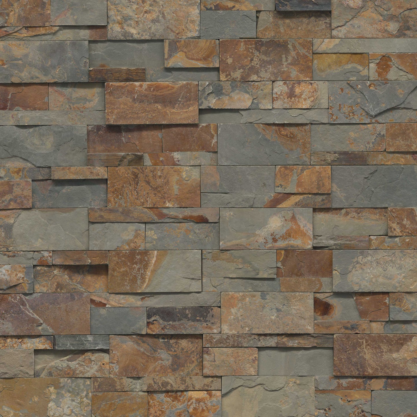 9x24 California Natural-Look Matte Textured Slate Tile