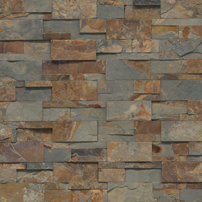 9x24 California Natural-Look Matte Textured Slate Tile